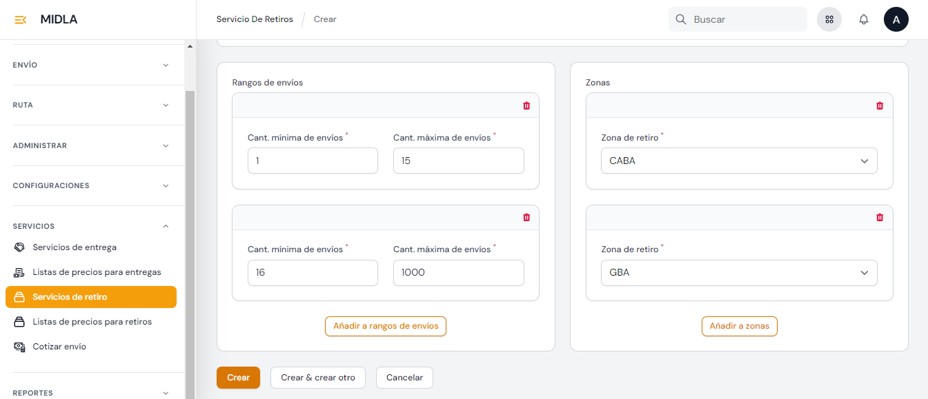 Establecer si está activo o no Establecer si está activo o no